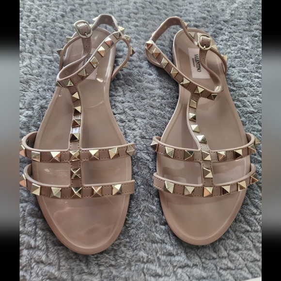 Rockstud Jelly Gladiator Sandals - Picture 3 of 14